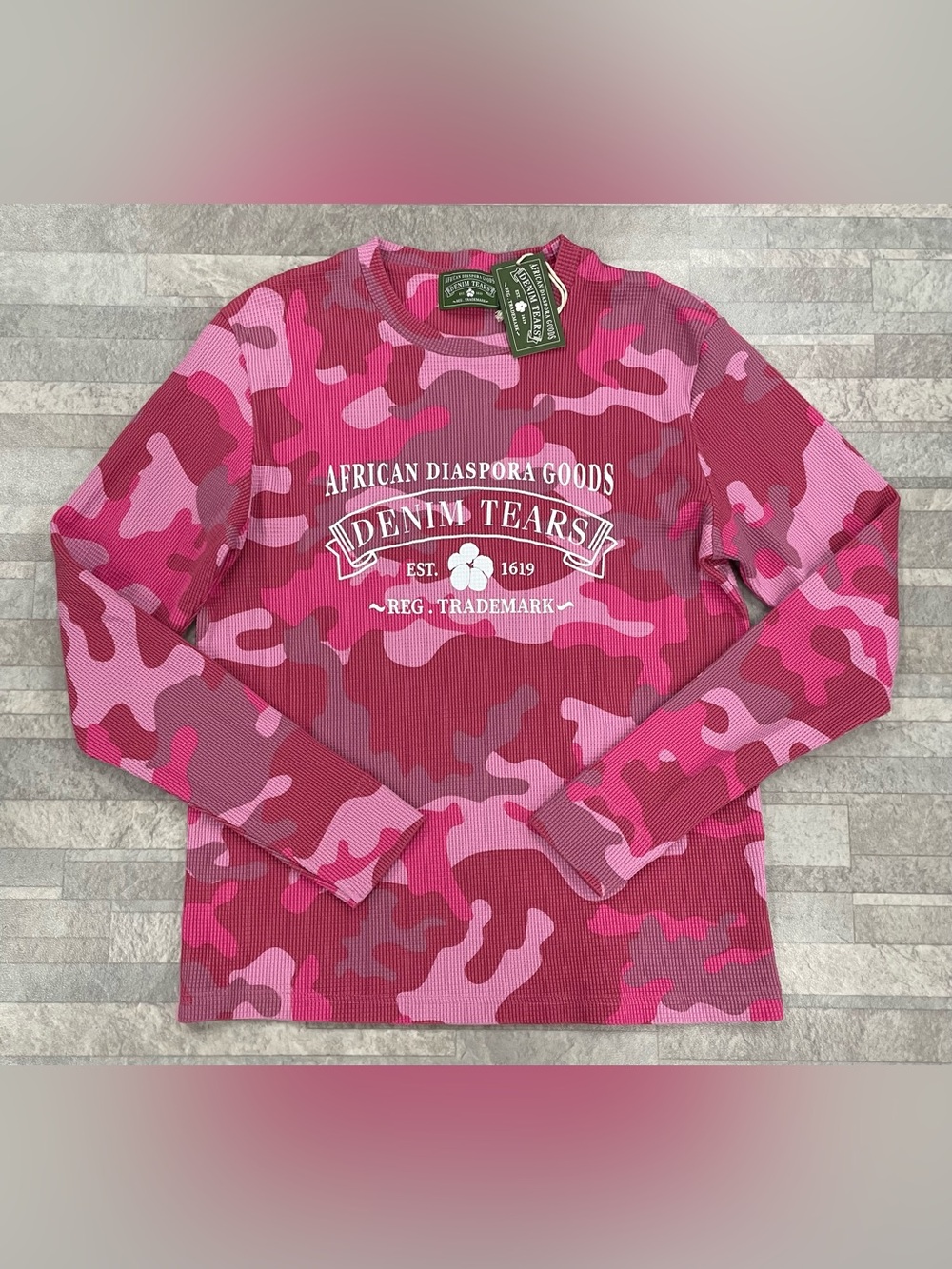 (DT-10) Denim Tears ADG Thermal Long Sleeve
